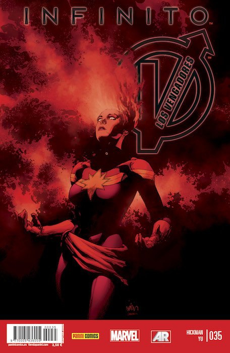 LOS VENGADORES VOL 4 Nº 35 O 36 DE 164 LA EDAD HEROICA. INFINITO DE PANINI MARVEL - Imagen 2