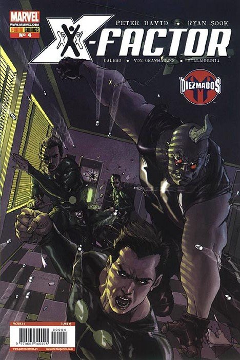 X-FACTOR VOL 1 Nº 04 DE 53 X-FACTOR DIEZMADOS DE PANINI MARVEL - Imagen 2