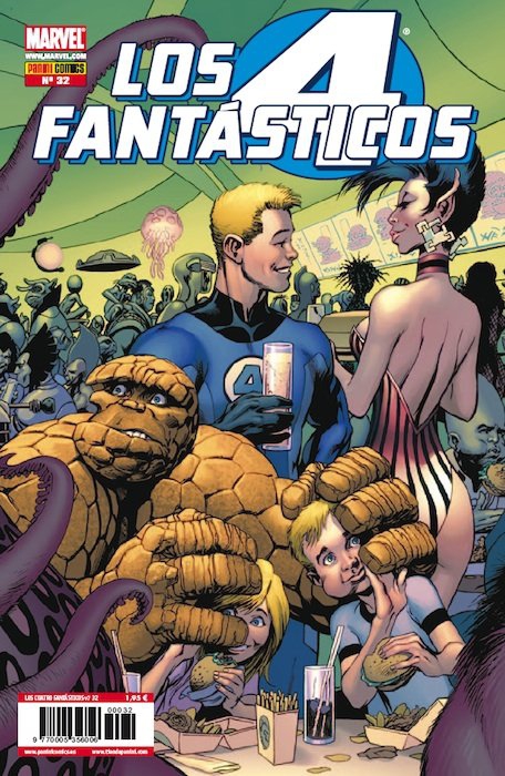 LOS 4 FANTASTICOS VOL 7 Nº 32 DE 166 DE PANINI MARVEL