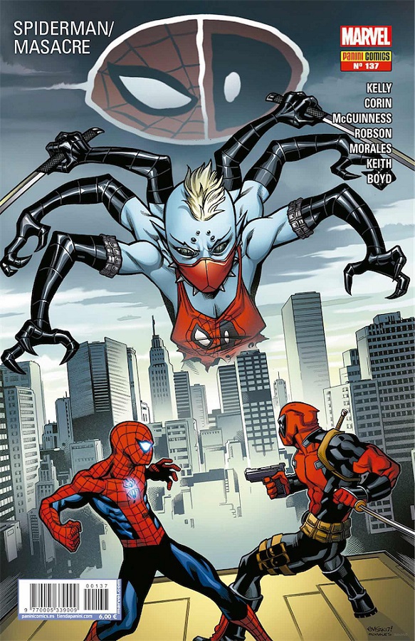SPIDERMAN VOL 2 Nº 137 DE 238 SPIDERMAN / MASACRE DE PANINI MARVEL - Imagen 3