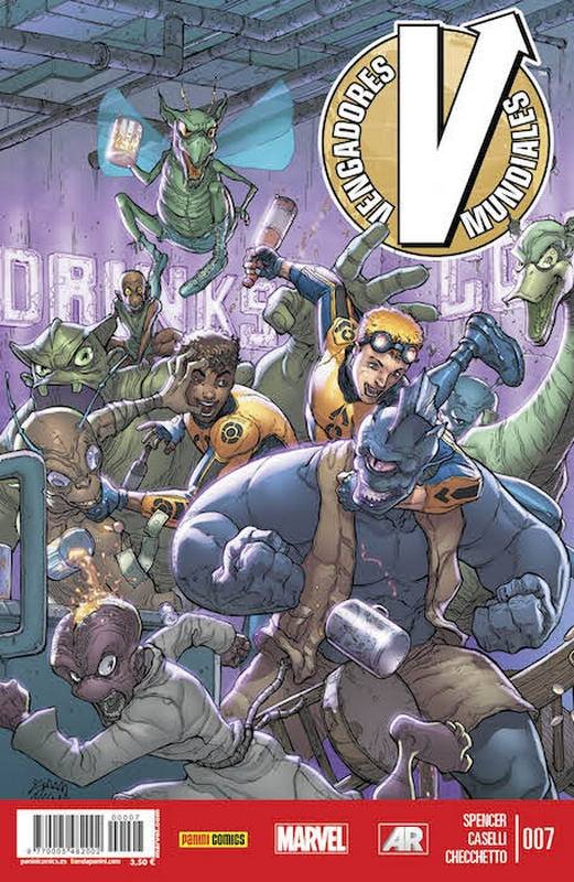 VENGADORES MUNDIALES Nº 7 DE 18 DE PANINI MARVEL - Imagen 3