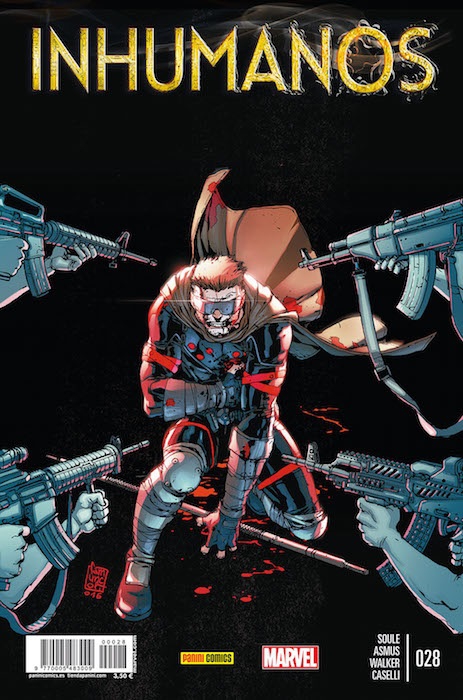 INHUMANOS Nº 28 DE 50 DE PANINI MARVEL - Imagen 2