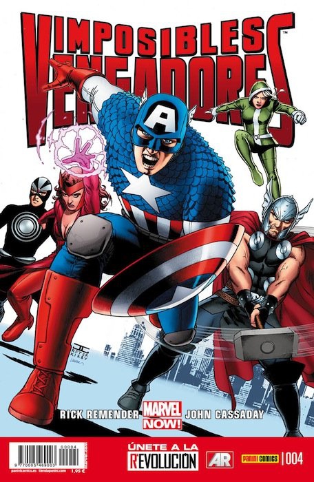 IMPOSIBLES VENGADORES Nº 4 DE 66 UNETE A LA REVOLUCION DE PANINI MARVEL NOW - Imagen 2