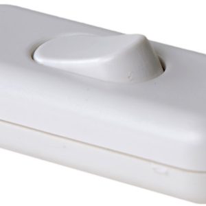 INTERRUPTOR DE PASO BASCULANTE DE 4A 250V. UNIPOLAR BLANCO DE SOLERA 40B.