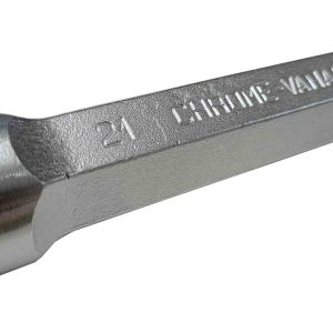 LLAVE FIJA DE TUBO RECTA DE 21X23MM. HEXAGONAL DE 2 BOCAS DE ACERO CROMO-VANADIO DE PALMERA