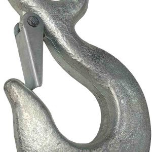 GANCHO DE ELEVACION CARGA DE HASTA 1000K. CON GATILLO DE SEGURIDAD MEDIDAS 18X10CM.