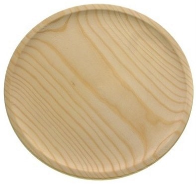 PLATO DE MADERA NATURAL PARA PULPO DE Ø 20CM. - Imagen 4