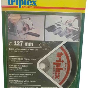 DISCO PARA CORTAR METAL DE Ø 127MM DE TRIPLEX 31567.