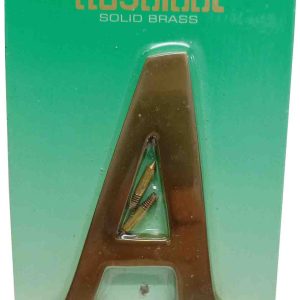 LETRA DORADA A DE 10CM METALICA INCLUYE TORNILLOS.