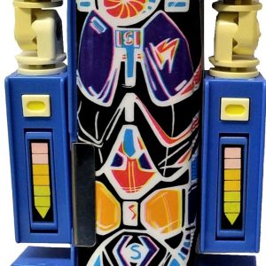 PORTATODO  CON FORMA DE ROBOT CON SACAPUNTAS Y TERMOMETRO.