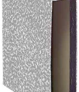 CAJA PARA ARCHIVADOR JASPEADO GRIS TAMAÑO FOLIO PARA AZ DE CARTON.