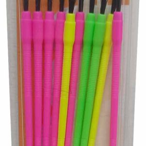 PINCEL DE PLASTICO PARA ACUARELAS DE 17CM EN BLISTER DE 10 UNIDADES DE TECHNICAL.