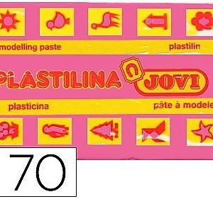 PLASTILINA DEL Nº 70 COLOR ROSA CLARA TAMAÑO PEQUEÑO 70/07.