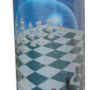 AJEDREZ PLEGABLE ENROLLADO EN TUBO CON ASA TRANSPORTADORA DE 20″X20″ DE ZL200430081620.