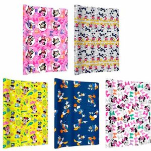 PAPEL DE REGALO DE 2MX70CM. MOTIVOS DISNEY. PRECIO POR UNIDAD.