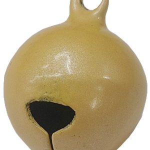 CASCABEL METALICO DE LATON DE COLORES PASTEL DE 20MM.