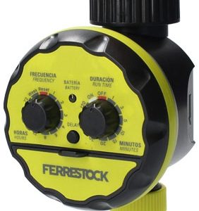 PROGRAMADOR DE RIEGO ANALOGICO DE FERRESTOCK FSKPR0002.