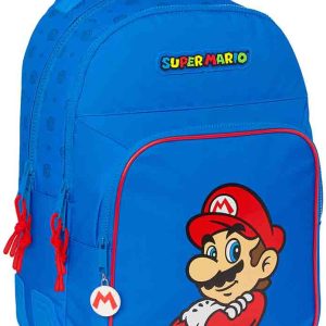 MOCHILA DOBLE ADAPTADA PARA CARRO DE SUPER MARIO PLAY DE SAFTA 612371773. PRECIO POR UNIDAD.
