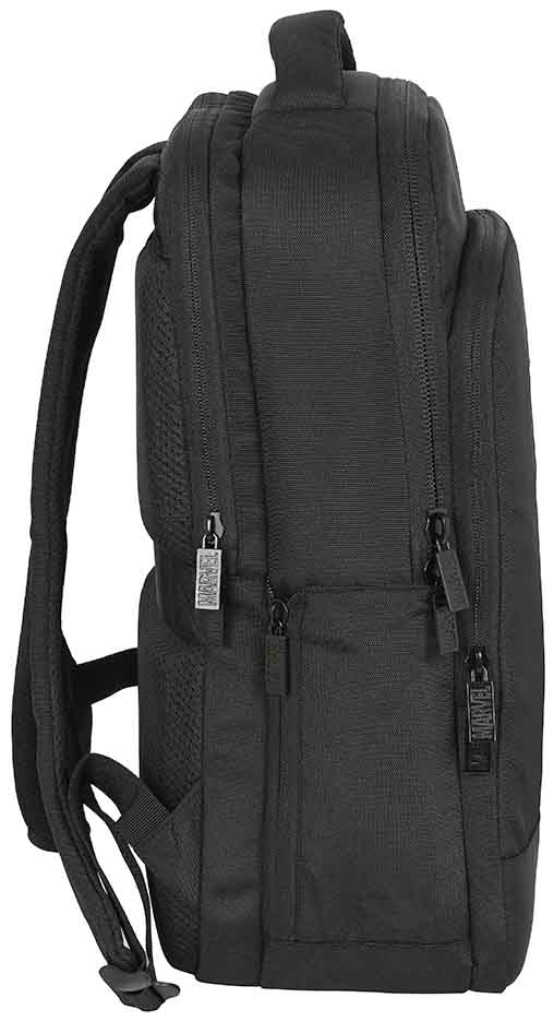 MOCHILA PORTATIL NEGRA DE CAPITAN AMERICA NEGRA DE SAFTA 61261894. PRECIO POR UNIDAD. - Imagen 4