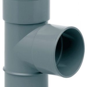 TE DE PVC-B DE Ø 75MM. SALIDAS HEMBRA HEMBRA MACHO DE 87º DE CREARPLAST.
