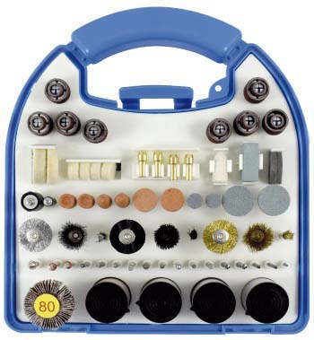 ACCESORIOS PARA HERRAMIENTA MULTIUSO DE 186 PIEZAS FERRESTOCK FSKMT186. - Imagen 2