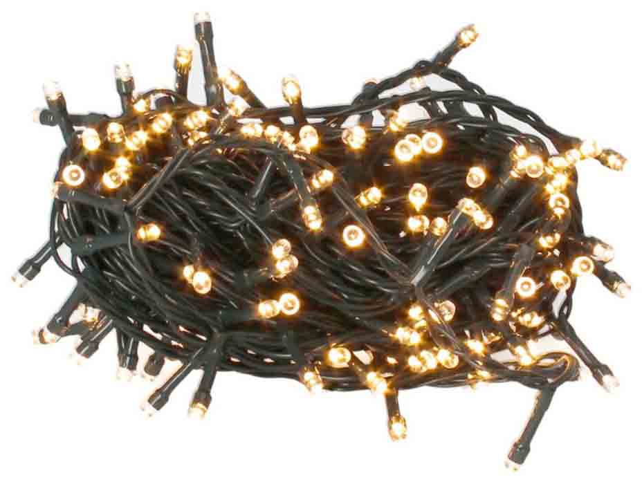 GUIRNALDA DE LUCES CALIDA CON 8 FUNCIONES DE 50 LEDS LONGITUD DE 4,50M. A PILAS PARA DECORACION NAVIDEÑA. - Imagen 2