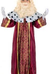 DISFRAZ DE TRAJE DE REY MAGO TALLA 3 DE 5 A 7 AÑOS DE MASCARADA 319 T-3.