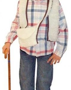 DISFRAZ DE TRAJE DE PASTOR DE 10 A 12 AÑOS. CONTIENE SOMBRERO, CHALECO, BOLSO Y TOBILLERA. DE ATOSA 12940.