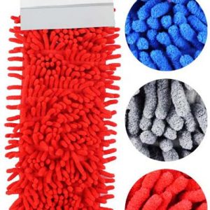 RECAMBIO PARA MOPA DE 10X40CM. DE MICROFIBRA PELO GRUESO DE MARKET SUPREM A8663.