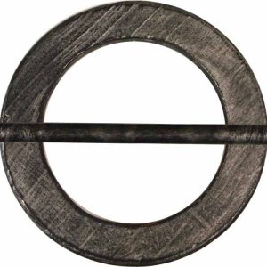 RECOGE CORTINAS HEBILLA DE MADERA REDONDO DE Ø 110MM. INTERIOR Y DE Ø 150MM. DE RIEL CHYC 4819733.