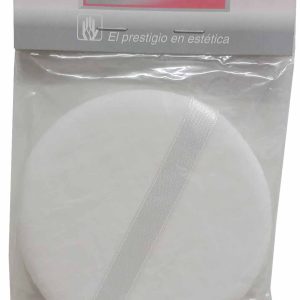 ESPONJA PARA APLICACION COSMETICA DE Ø 11CM. CON CINTA DE BETER 22004.