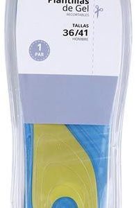 PLANTILLA DE GEL PARA CALZADO TALLAS DESDE Nº36 A 41 DE MARKET SUPREM A7363.