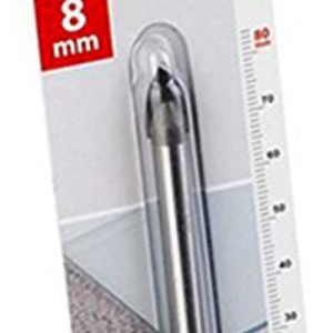 BROCA PARA CRISTAL Y CERAMICA DE Ø 8 X 80MM. DE KREATOR KRT011105.