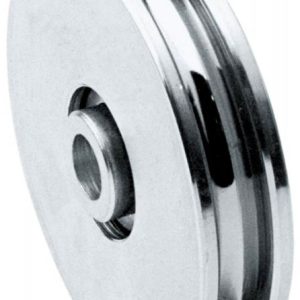 POLEA PUERTA ELEVACION 100X10MM. 105 CANAL EBRO.