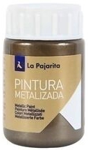 PINTURA METALIZADA BRONCE DE LA PAJARITA DE 35ML. ME-06.