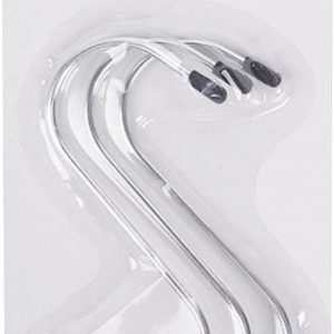 GANCHO METALICO DE 12CM CON FORMA DE S. EN SET DE 3 UNIDADES. DE MARKET SUPREM A1491.