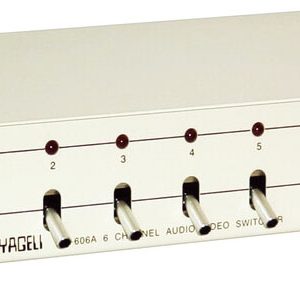 SECUENCIADOR DE HASTA 6 CAMARAS Y AUDIO VIDEO DE ELECTRO DH 61.400/6. MODELO DESCATALOGADO.