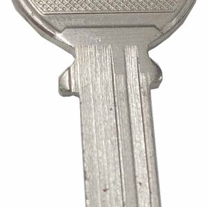 LLAVE PARA COPIA EN BRUTO, MODELO AGA 10 METALICA DE JMA. PRECIO POR UNIDAD. FOTOS DE AMBAS CARAS DE LA LLAVE.