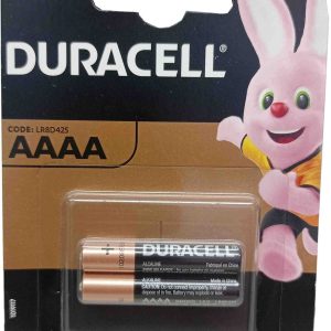 PILA ALCALINA DE 1.5V. TIPO AAAA EN PACK DE 2 UNIDADES DE DURACELL CODE LR8D425.