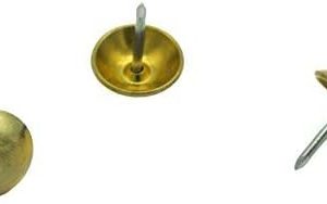 CHINCHETA METALICA DORADA DE 9MM. LATONADA. PRECIO POR UNIDAD.