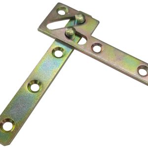 BISAGRA DE RETENCION, PERNIO EXCENTRICO DE 2 CHAPAS EN L.