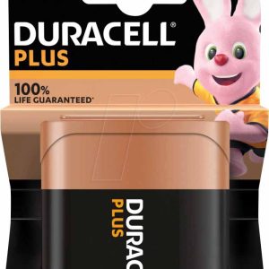 PILA 4.5V 3LR12 DE PETACA ALKALINA DE DURACELL PLUS.