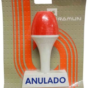SELLO DE CAUCHO ANULADO PARA ENTINTADO, CON PUÑO, MANUAL. PARA SELLAR FORMULAS COMERCIALES.