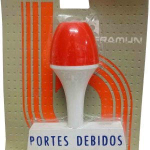 SELLO DE CAUCHO PORTES DEBIDOS PARA ENTINTADO, CON PUÑO, MANUAL. PARA SELLAR FORMULAS COMERCIALES.