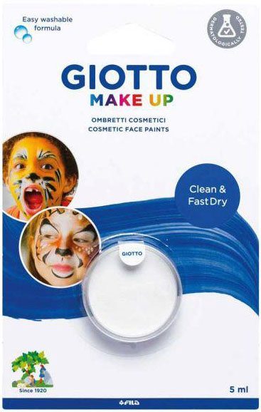 MAQUILLAJE DE CREMA BLANCA PARA CARNAVAL DE 5ML. DE GIOTTO F474701.