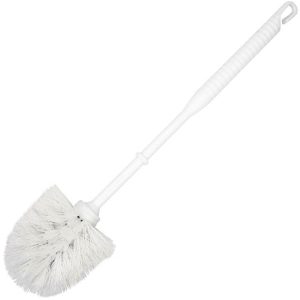 ESCOBILLA PARA WC DE REDONDA DE PLASTICO BLANCA 44028 MARKET SUPREM.