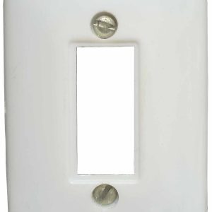 PLACA DE 1 ELEMENTO MODELO ESTRELLA PEQUEÑA MEDIDAS 5X7,5CM. DE SUPERFIL. FOTO DE AMBOS LADOS. PRECIO POR UNIDAD.