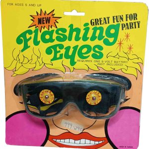 GAFAS CON LUZ, COMPLEMENTO PARA CARNAVAL Y HALLOWEEN. FUNCIONA A PILAS. NO INCLUIDAS.